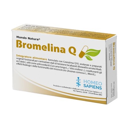 BROMELINA Q MONDO NATURA 30CPR