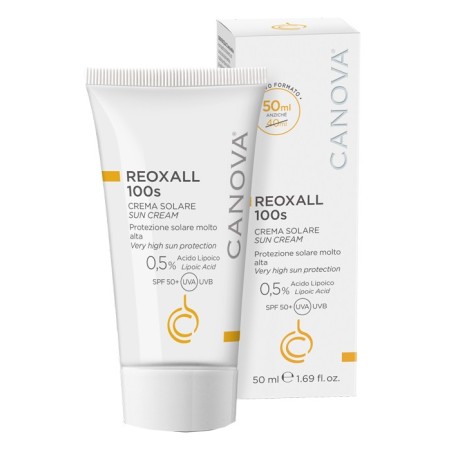 Canova Reoxall 100S Crema Protezione Solare Molto Alta 50 ml