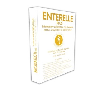 Enterelle Plus Integratore di Fermenti Lattici 12 Capsule