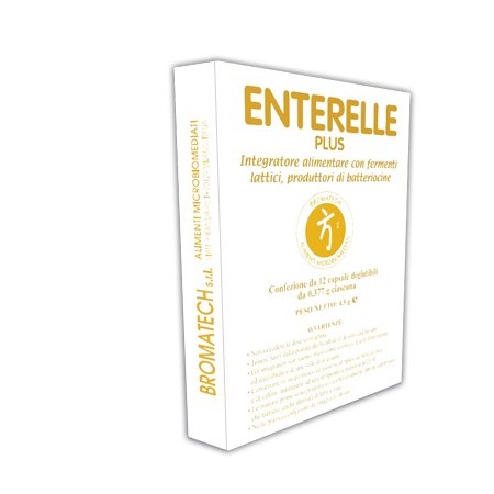 Enterelle Plus Integratore di Fermenti Lattici 12 Capsule