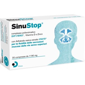 Sinustop Integratore per Sinusite 20 Compresse
