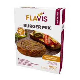 Mevalia Flavis Burger Mix Preparato Aproteico Sostituto Carne 350 g