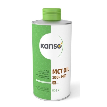 Kanso Olio MCT 100% Olio di Acidi Grassi A Catena Media 500 ml