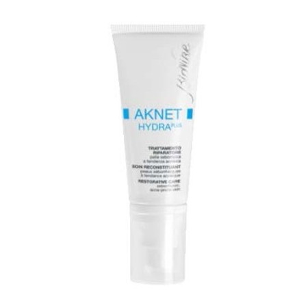 Bionike Aknet Hydra Plus Trattamento Riparatore Pelle Seborroica e Acneica 40 ml