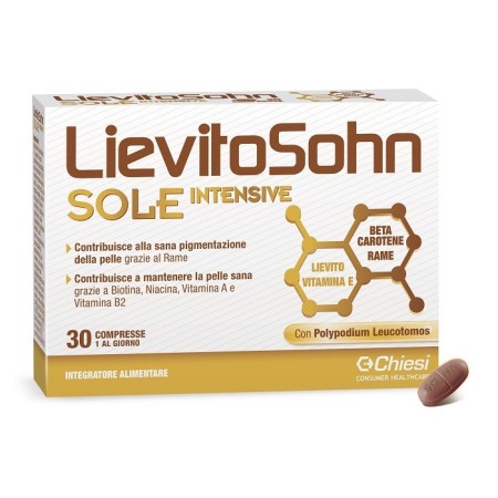 LievitoSohn Sole Intensive Integratore Per l'Abbronzatura 30 Compresse