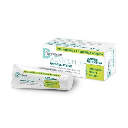 Dermovitamina Acneclin Idrogel Attivo Trattamento Acne 40 ml