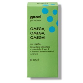 Goovi Omega Oro Vegetale Integratore di Acidi Grassi Essenziali 60 ml