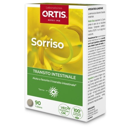 Sorriso Integratore Transito Intestinale 90 Compresse