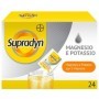 Supradyn Magnesio e Potassio Integratore Con Vitamine B, Acido Folico e Minerali 24 Bustine Efferves