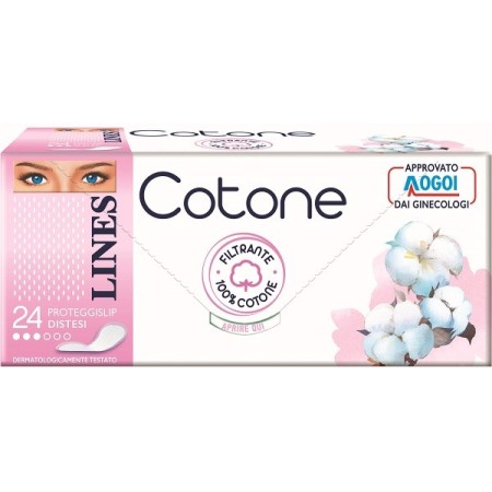 Lines Cotone Proteggislip 24 Pezzi