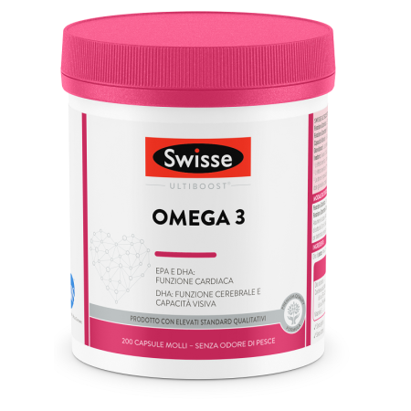 Swisse Omega 3 Integratore Di Acidi Grassi 200 Capsule