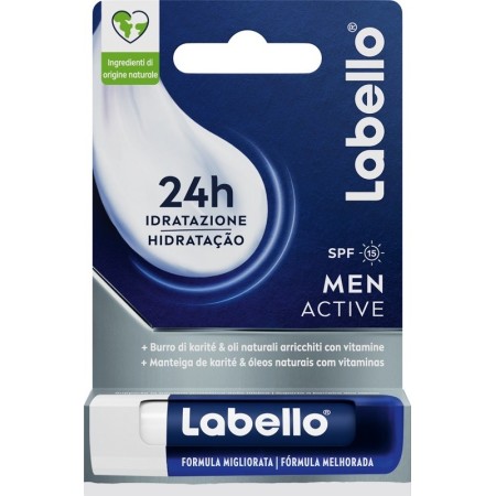 Labello Active For Men Stick Labbra Uomo 5,5 ml