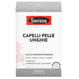 Swisse Capelli Pelle Unghie Integratore Biotina 60 Compresse