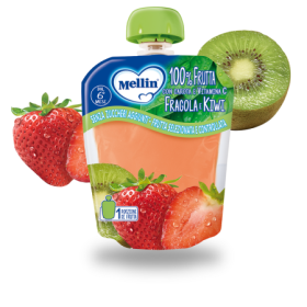 MELLIN POUCH FRAGOLA KIWI 90G