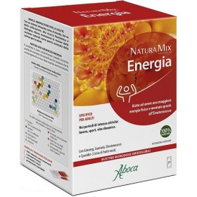 Aboca Natura Mix Advanced Energia Integratore Energizzante 20 Bustine Orosolubili