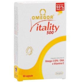 Omegor Vitality 500 Integratore Omega3 EPA DHA 60 Perle