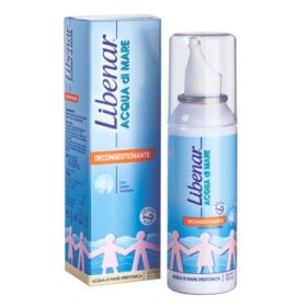 Libenar Acqua di Mare Ipertonica Decongestionante Spray Nasale 100 ml