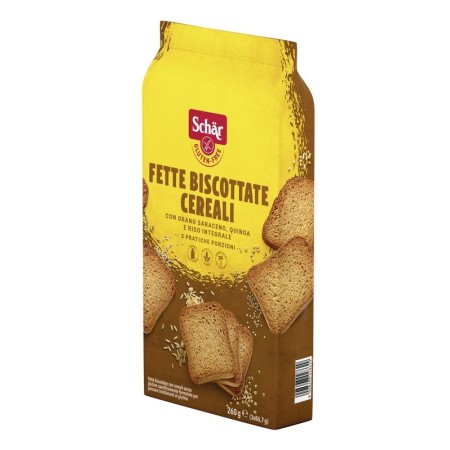 Schar Fette Biscottate Con Cereali Senza Glutine 260 g