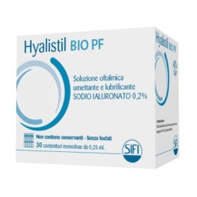 Hyalistil Bio PF Soluzione Oftalmica Umettante Lubrificante 0,2% Sodio ialuronato 30 Flaconcini Mono