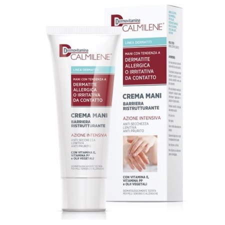 Dermovitamina Calmilene Crema Mani Dermatite Allergica o Irritativa da Contatto 75 ml
