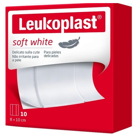 Leukoplast Soft Cerotto Ritagliabile 8cm X 10cm 10 Strisce