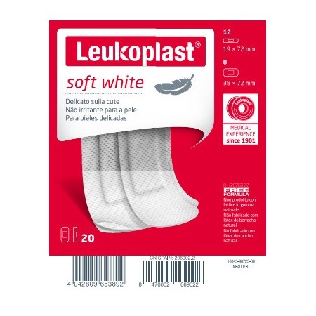 Leukoplast Soft Cerotti 2 Formati Assortiti 20 Pezzi