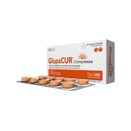 Glupacur Integratore Metabolismo Articolare Cani e Gatti 30 Compresse