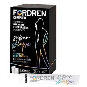 Fordren Complete Super Shape Integratore Drenante Depurativo 25 Stick Pack