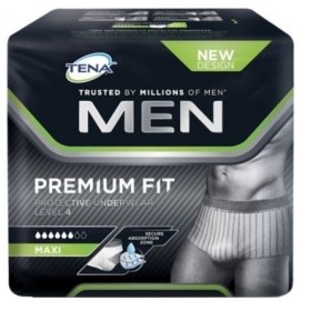 Tena Men Premium Fit Mutandina Assorbente Livello 4 Taglia M 10 Pezzi