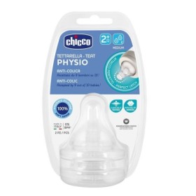 Chicco Tettarella Perfect5 In Silicone Flusso Medio  2 Mesi 2 Pezzi