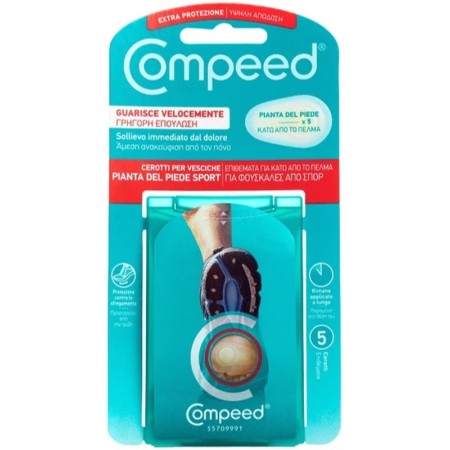 Compeed Vesciche Pianta Del Piede Sport 5 Cerotti