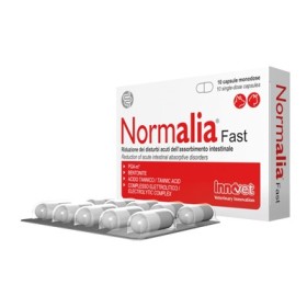 Normalia Fast Riduzione Disturbi Acuti Dell'Assorbimento Intestinale Cane e Gatto 10 Capsule