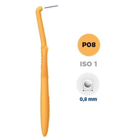 Curasept Proxi Angle Prevention P08 ISO 1 Scovolino Arancio Chiaro 5 Pezzi