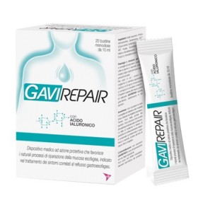 Gaviscon GaviRepair Trattamento Reflusso Gastroesofageo 20 Bustine