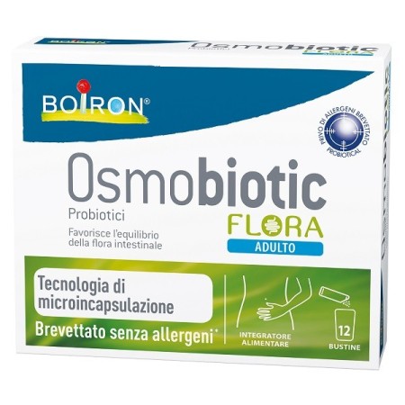 Boiron Osmobiotic Flora Adulto Integratore Probiotico 12 Bustine
