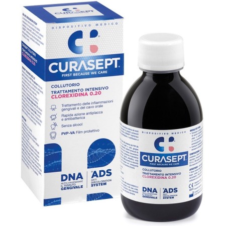 Curasept Collutorio ADS DNA Clorexidina 0.20 200 ml