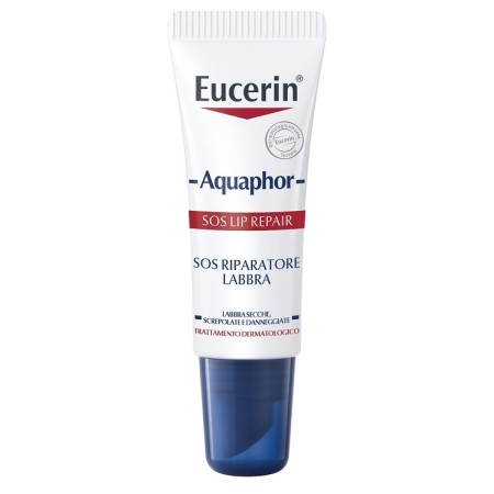 Eucerin Aquaphor SOS Riparatore Labbra 10 ml