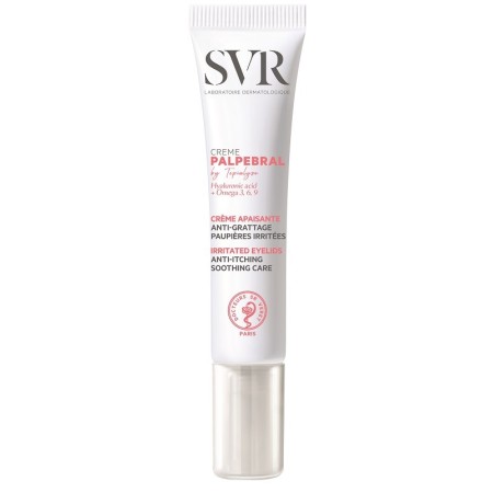 SVR Topialyse Palpébral Crema Lenitiva Anti-prurito Palpebre Irritate 15 ml