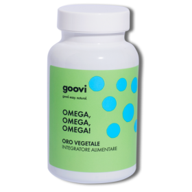 Goovi Oro Vegetale Integratore di Omega 3-6-9  60 Perle Soft Gel