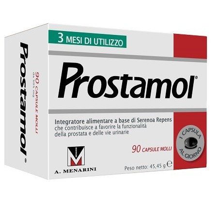 Prostamol Integratore Prostata e Vie Urinarie 90 Capsule Molli