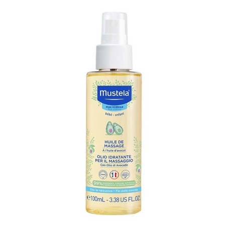 Mustela Olio Idratante Per Massaggio Neonati e Bambini 110 ml