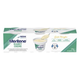 Meritene Diabet Crema Vaniglia Dessert Iperproteico e Ipercalorico 3x125 g