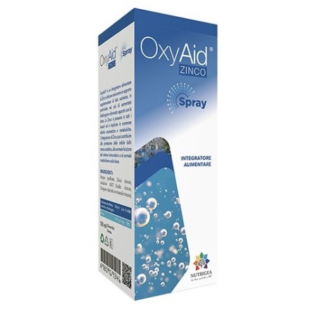 Oxyaid Zinco Spray Integratore Orale di Ossigeno 50 ml