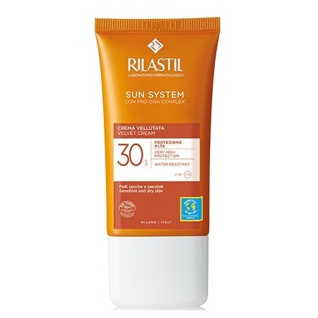 Rilastil Sun System Crema Solare Vellutata Viso SPF 30 50 ml