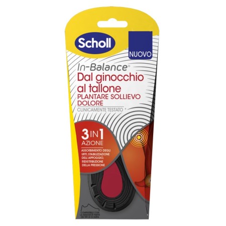 Scholl Tallone Plantare Tallonite e Tendine di Achille Taglia M 2 Pezzi