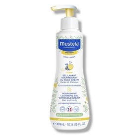 Mustela Gel Detergente Nutriente Corpo Bambini con Pelle Secca 300 ml