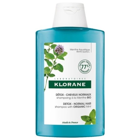 Klorane Shampoo Alla Menta Acquatica Bio Anti-inquinamento 400 ml