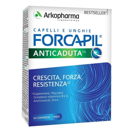 Arkopharma Forcapil Integratore Anticaduta 30 Compresse