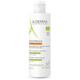 A-Derma Exomega Control Gel Detergente Emolliente Per Pelle Secca e a Tendenza Atopica 500 ml