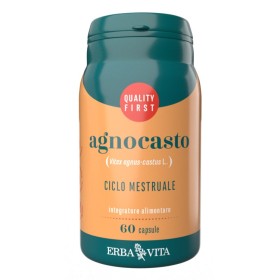Erba Vita Agnocasto Integratore Ciclo Mestruale 60 Capsule